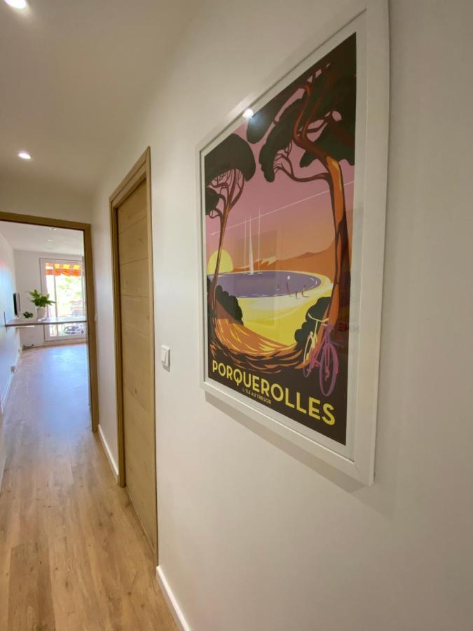 Superbe Appartement Avec Grande Terrasse Carqueiranne Ngoại thất bức ảnh